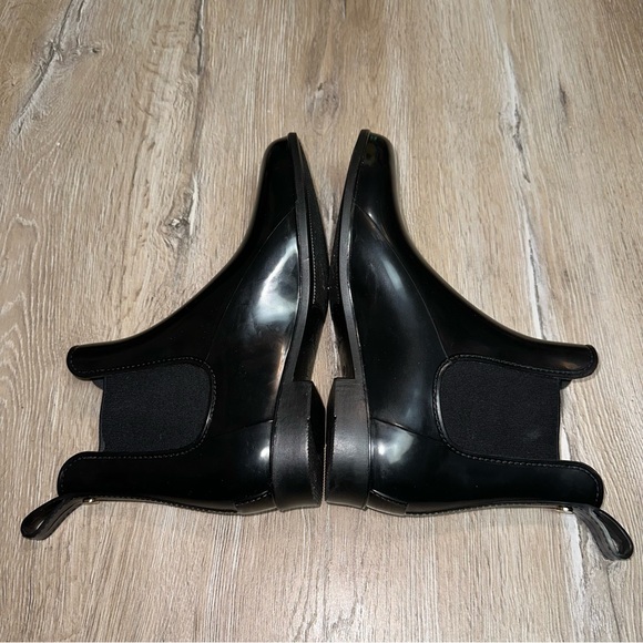 Sam Edelman Women's Waterproof Tinsley Rain Ankle Boots Glossy Rubber US 10M 40 - Picture 4 of 12